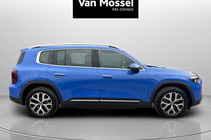 Blå Mercedes GLB250+ fra 2026