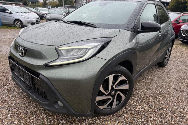 Grøn Toyota Aygo X fra 2022