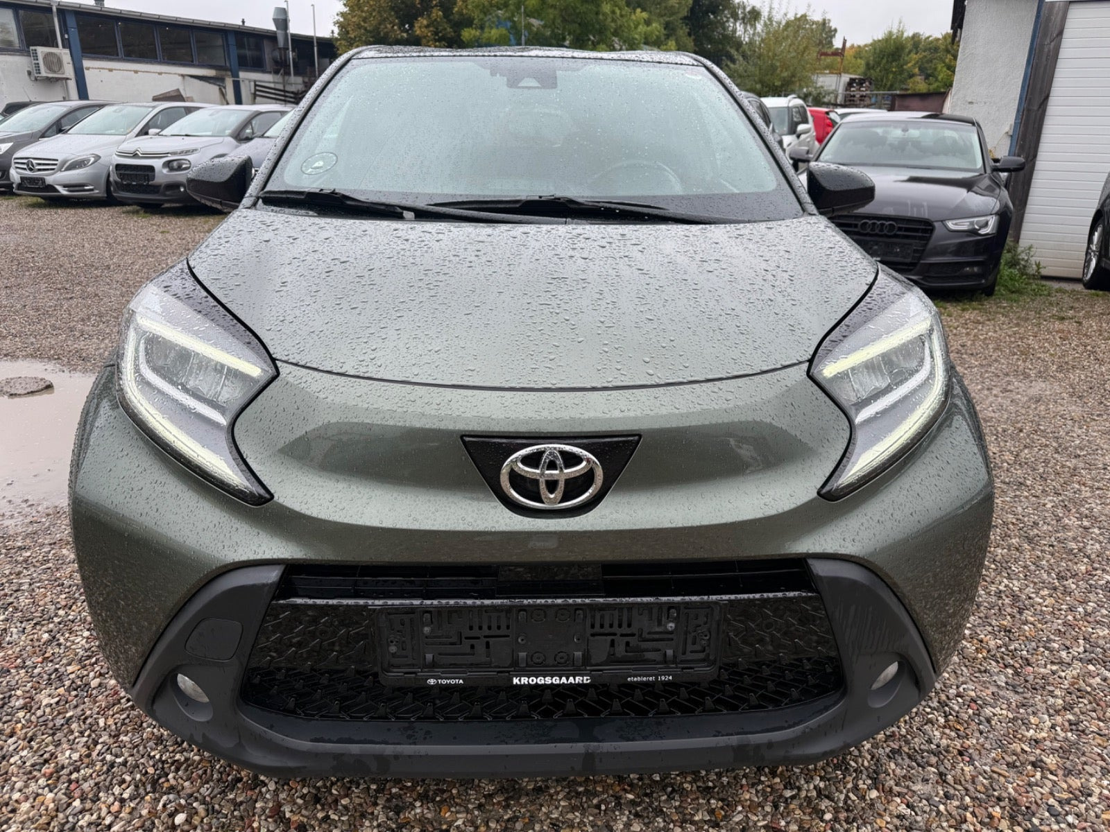 Grøn Toyota Aygo X fra 2022