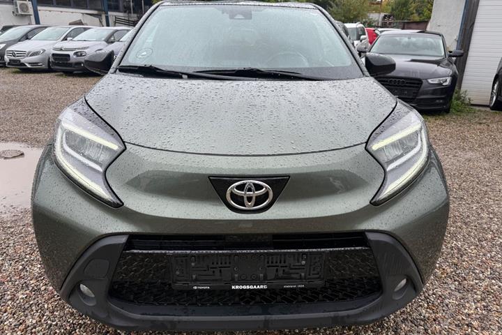 Grøn Toyota Aygo X fra 2022