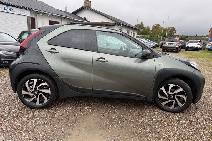 Grøn Toyota Aygo X fra 2022