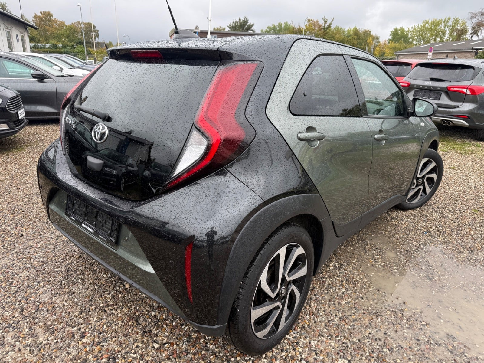 Grøn Toyota Aygo X fra 2022
