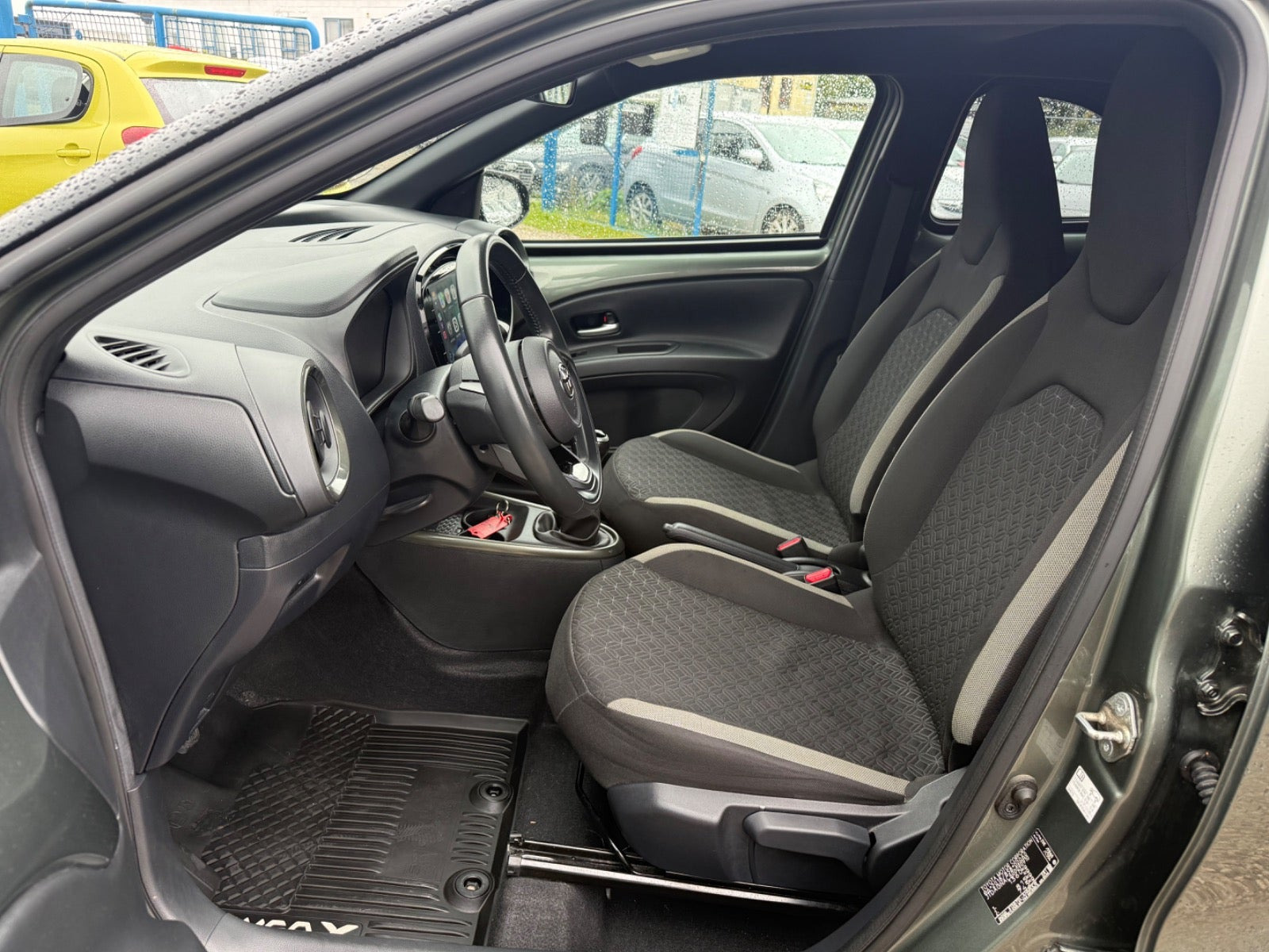 Grøn Toyota Aygo X fra 2022