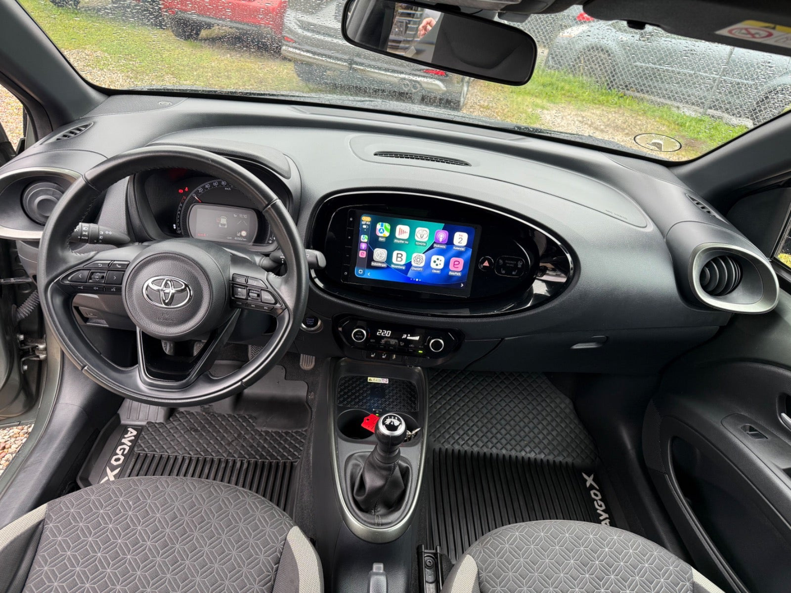 Grøn Toyota Aygo X fra 2022