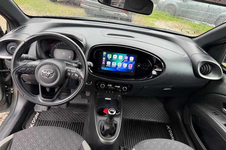 Grøn Toyota Aygo X fra 2022