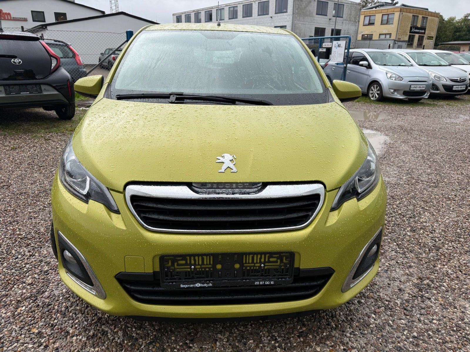 Grøn Peugeot 108 fra 2019