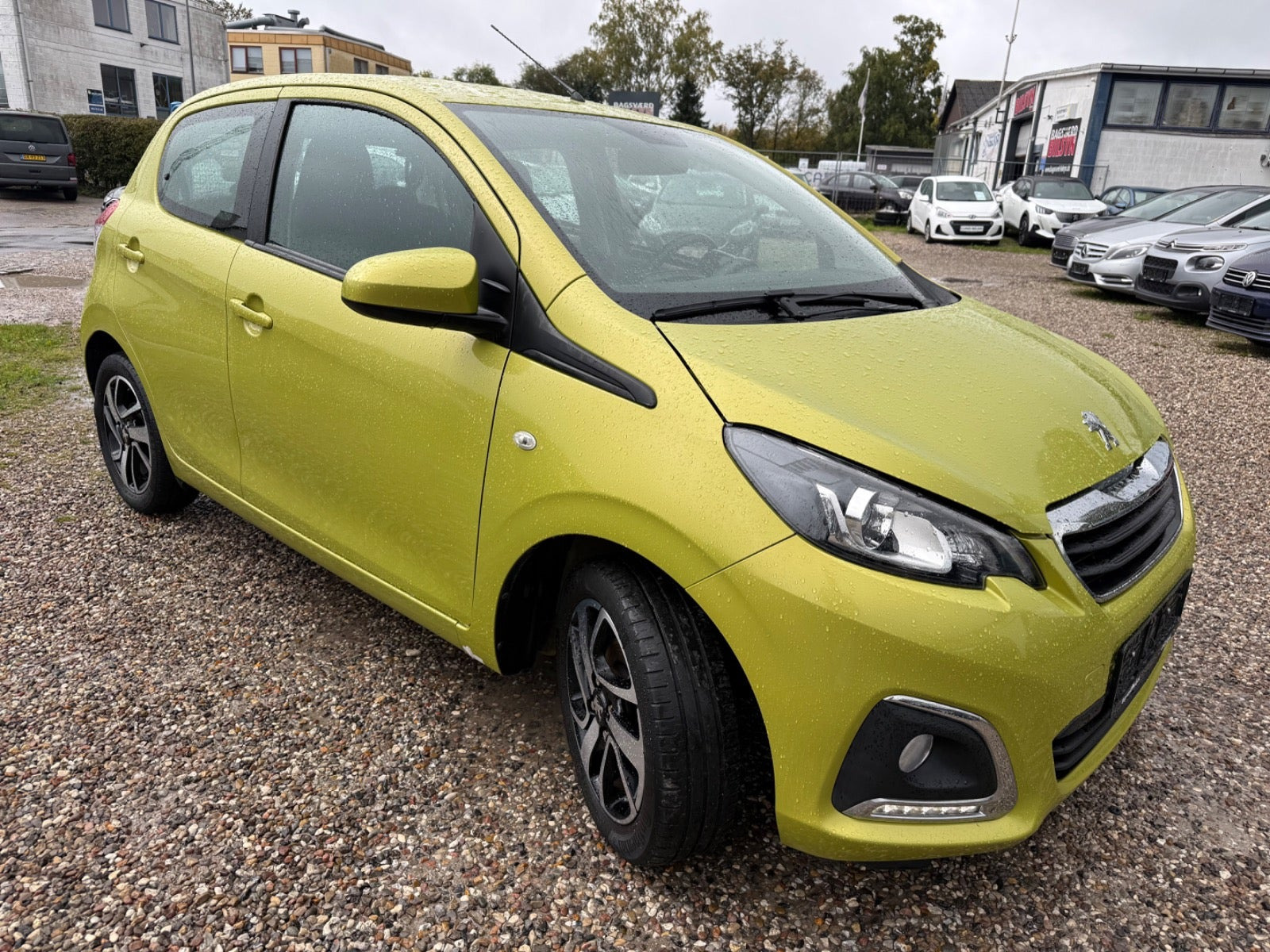 Grøn Peugeot 108 fra 2019