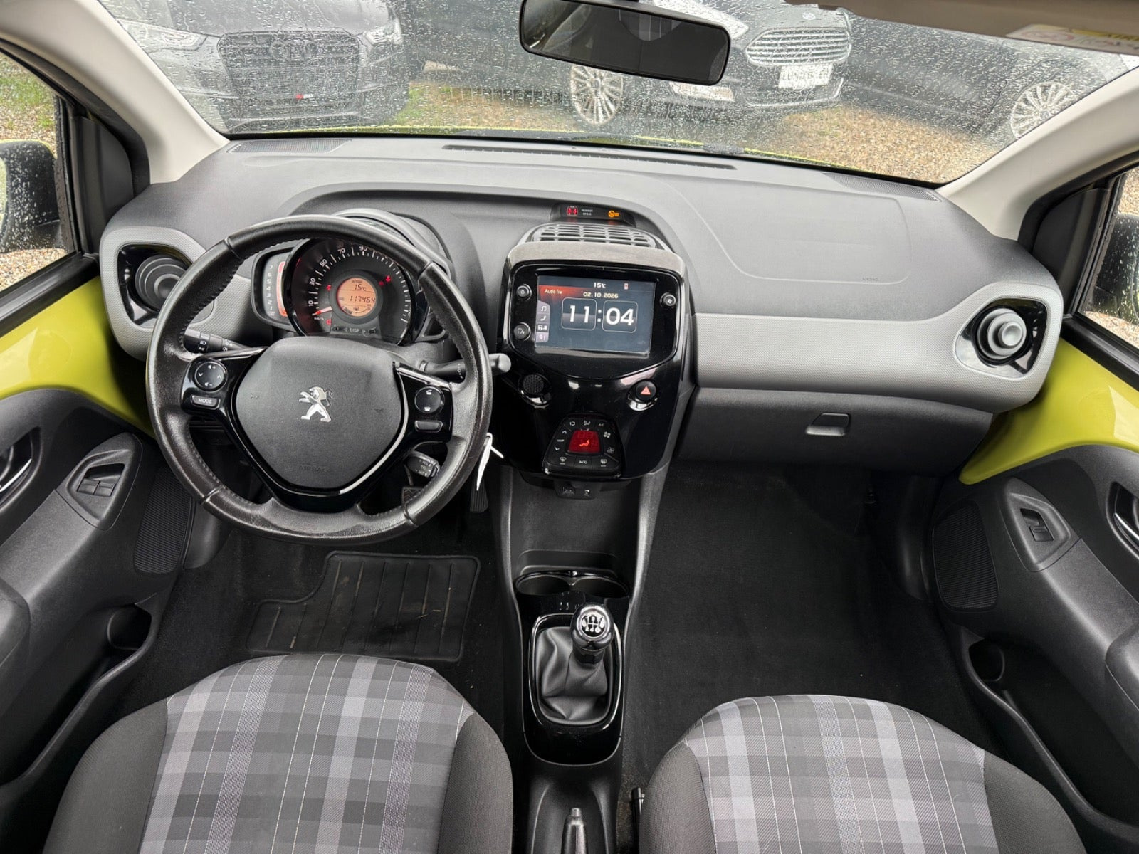 Grøn Peugeot 108 fra 2019