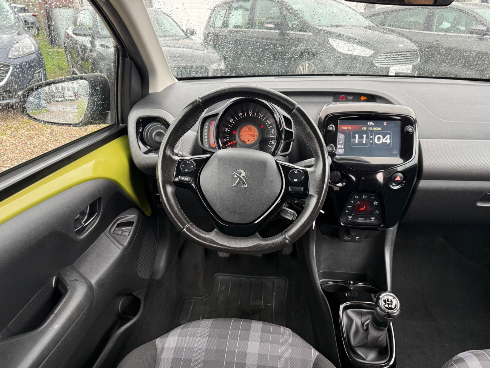Grøn Peugeot 108 fra 2019