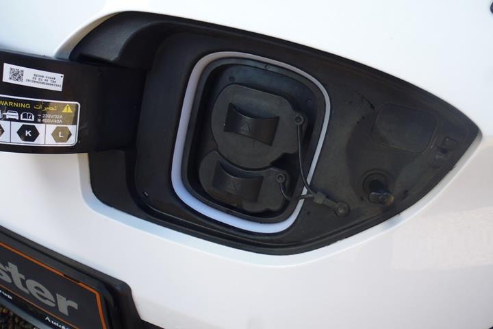 Hvid Hyundai Kona fra 2022