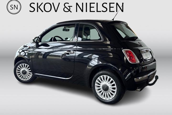 Sort Fiat 500C fra 2011