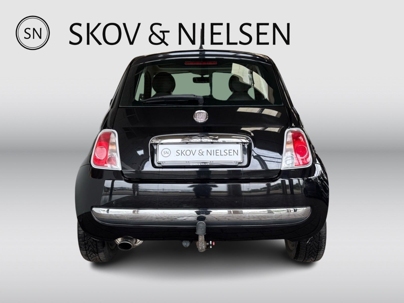 Sort Fiat 500C fra 2011