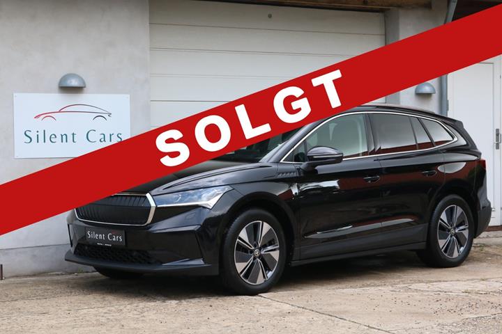 Sort Skoda Enyaq fra 2023