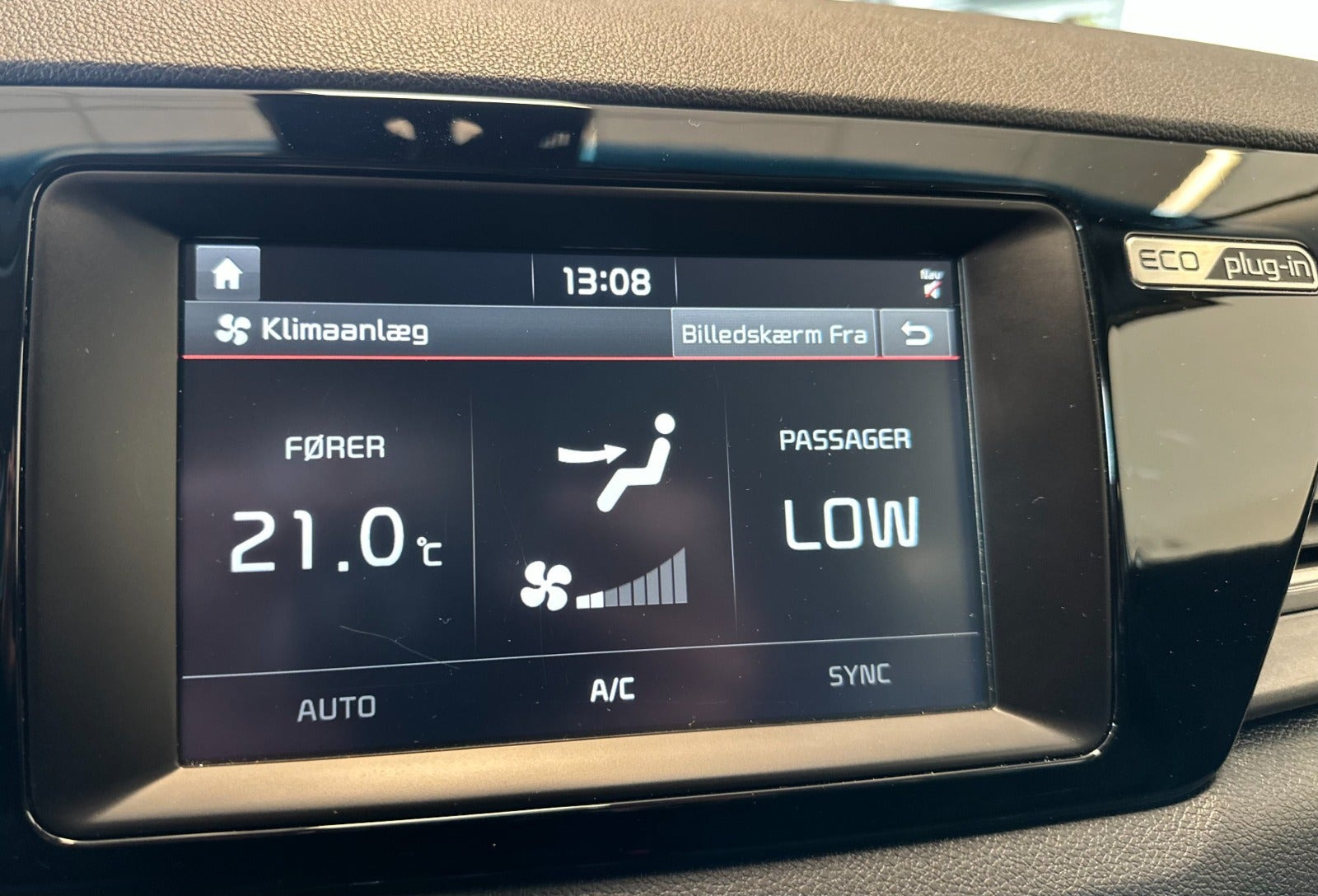 Hvid Kia Niro fra 2019