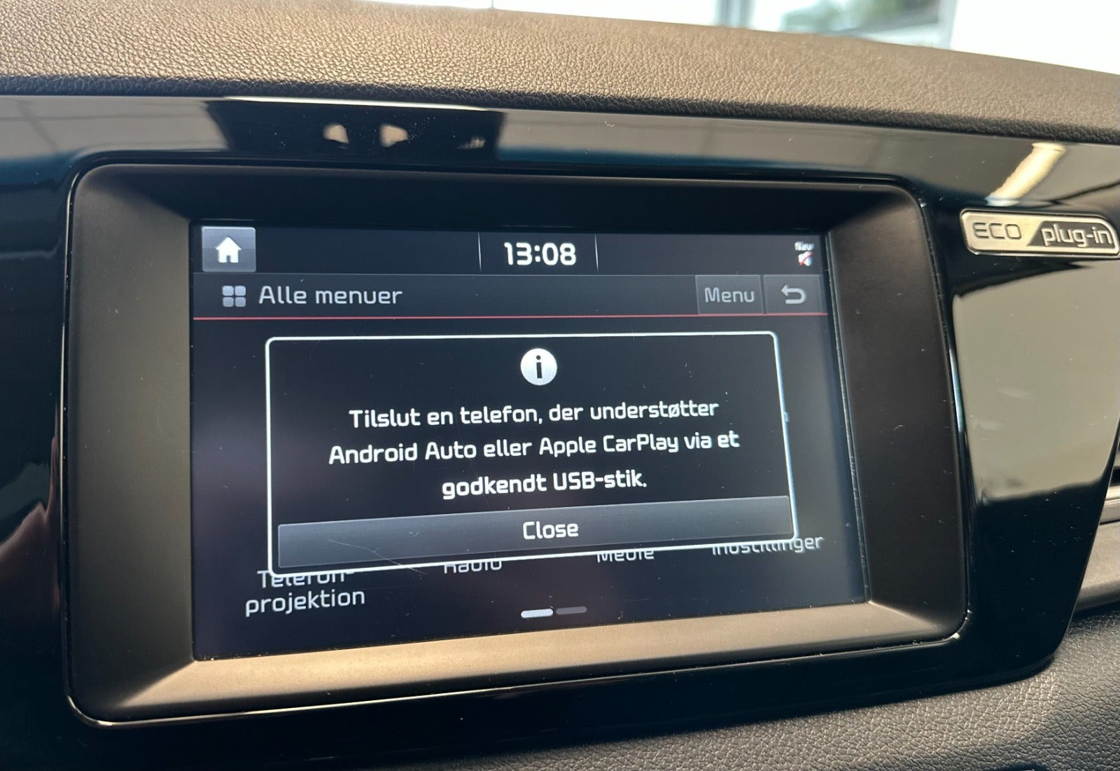 Hvid Kia Niro fra 2019