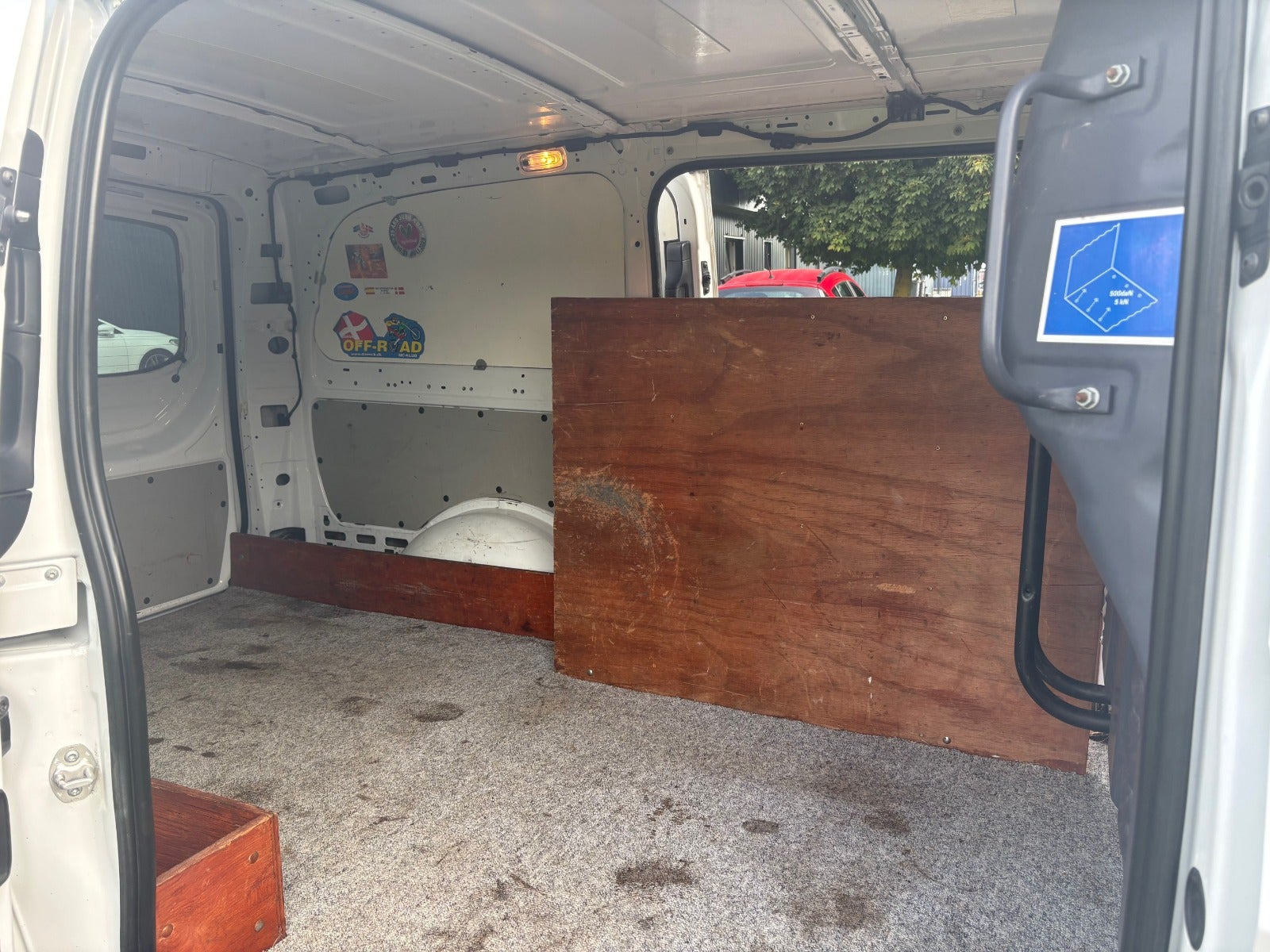 Hvid Mercedes Vito 114 fra 2016