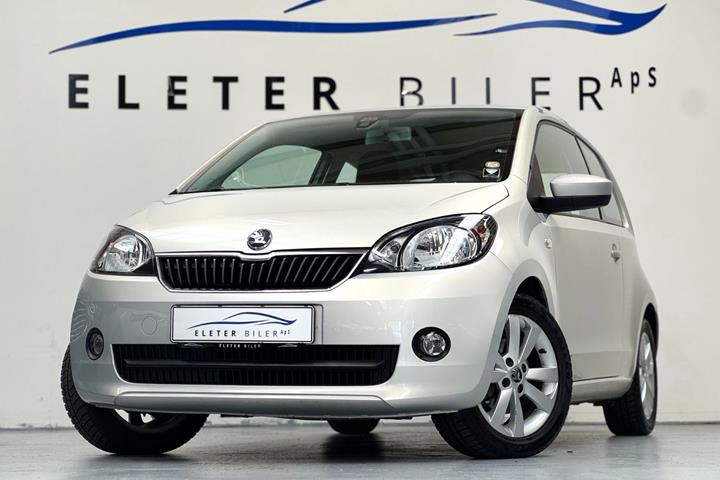 Grå Skoda Citigo fra 2014