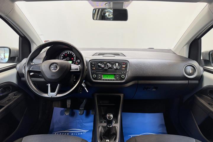 Grå Skoda Citigo fra 2014