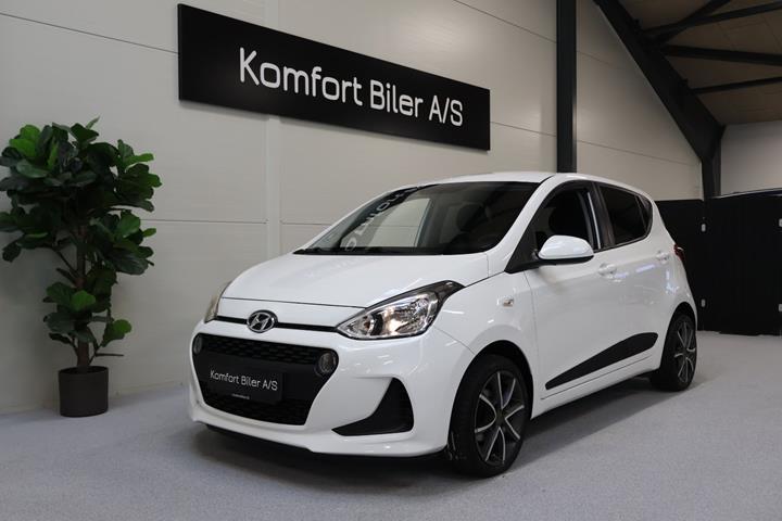 Hvid Hyundai i10 fra 2016