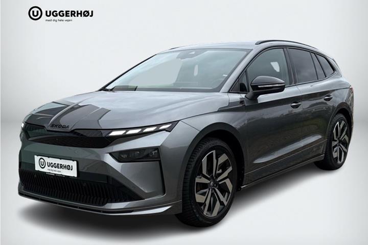 Grå Skoda Enyaq fra 2026