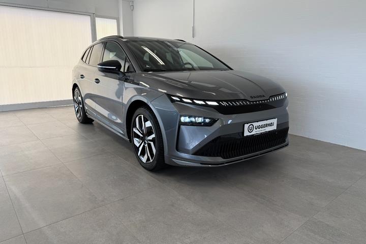 Grå Skoda Enyaq fra 2026