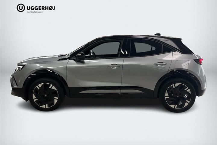 Sølv Opel Mokka-e fra 2025