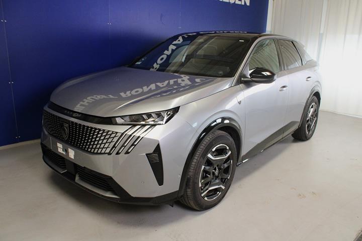 Sølv Peugeot e-3008 fra 2025