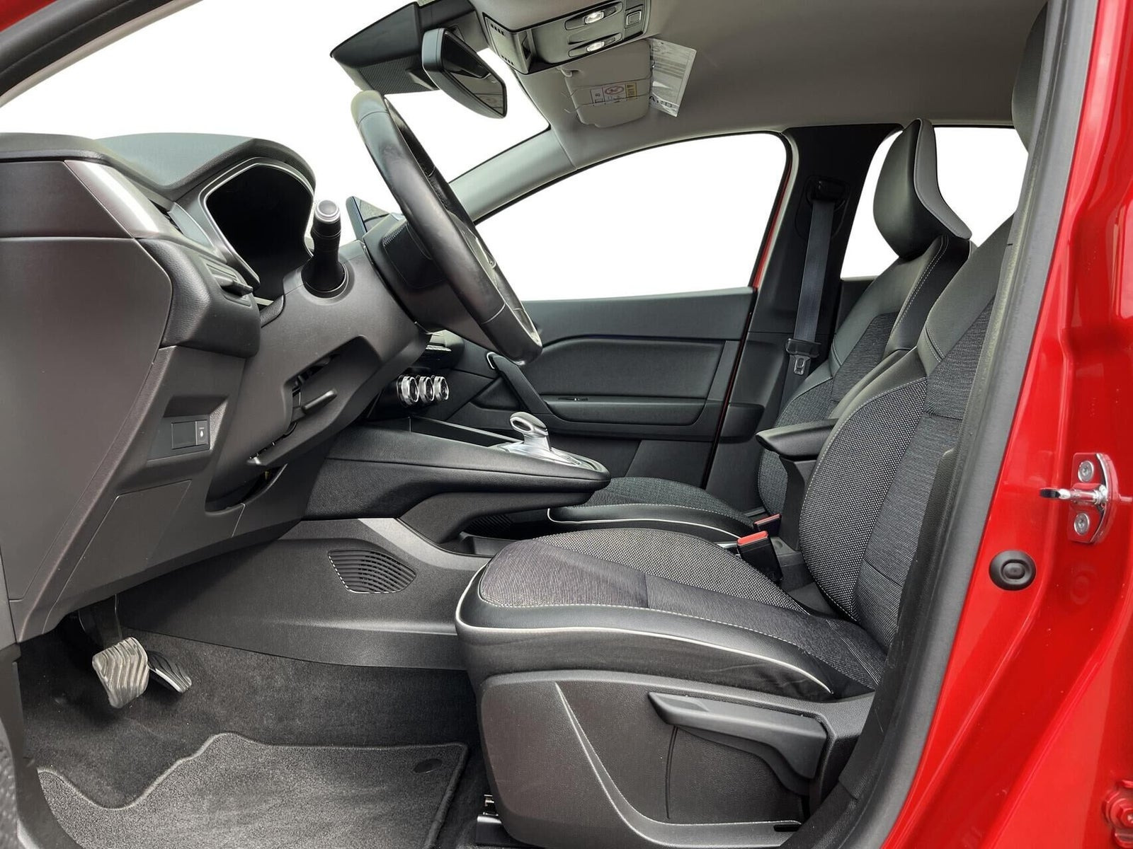 Rød Renault Captur fra 2020