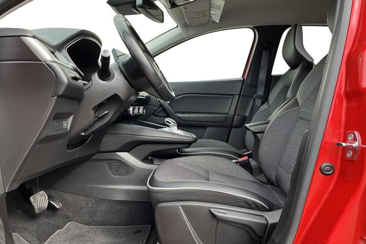 Rød Renault Captur fra 2020