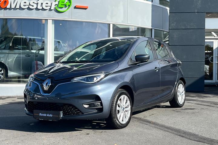 Hvid Renault Zoe fra 2020