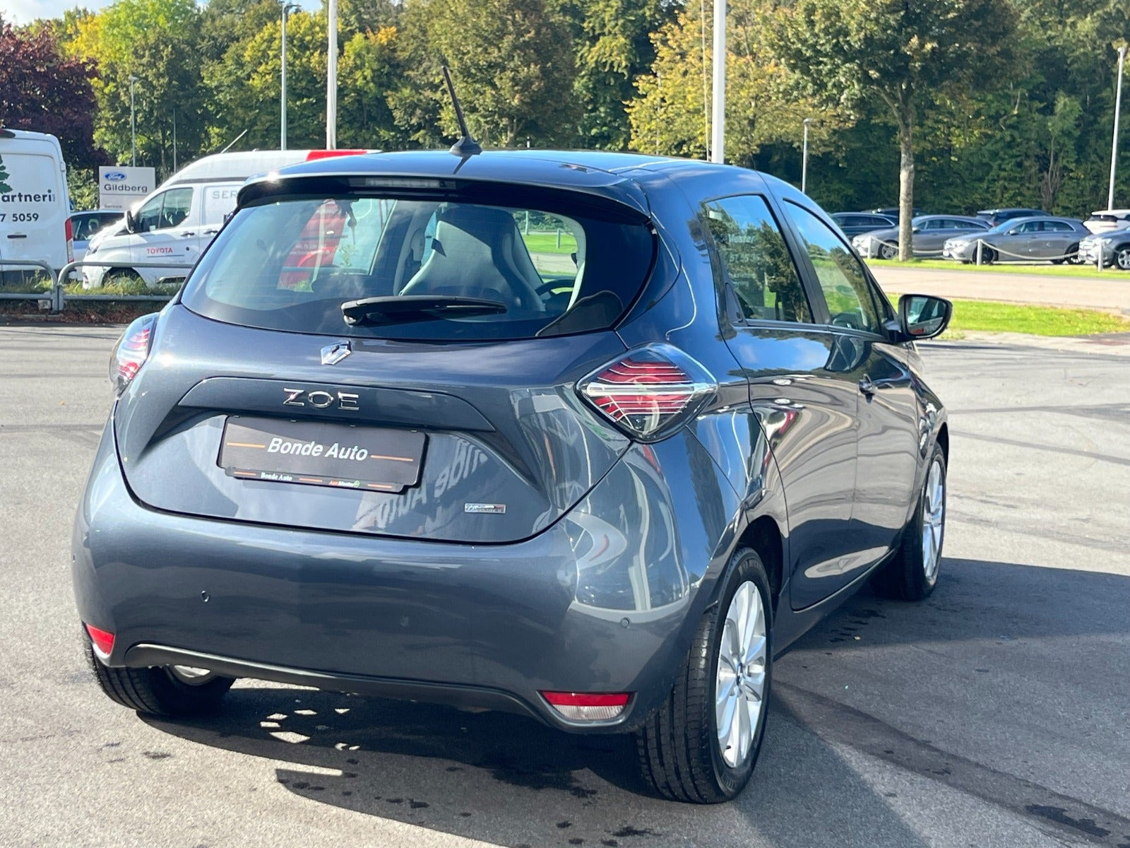 Hvid Renault Zoe fra 2020