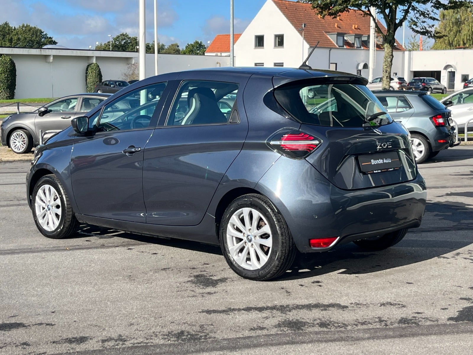 Hvid Renault Zoe fra 2020