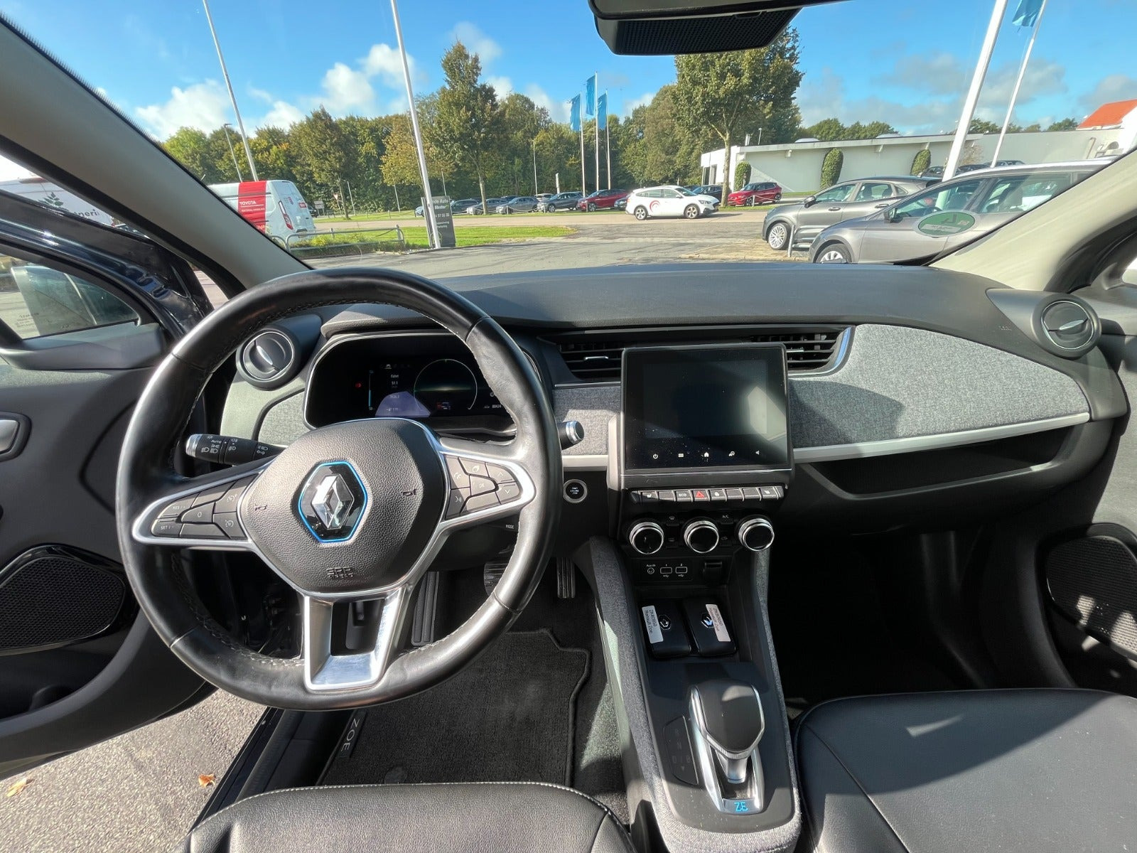 Hvid Renault Zoe fra 2020