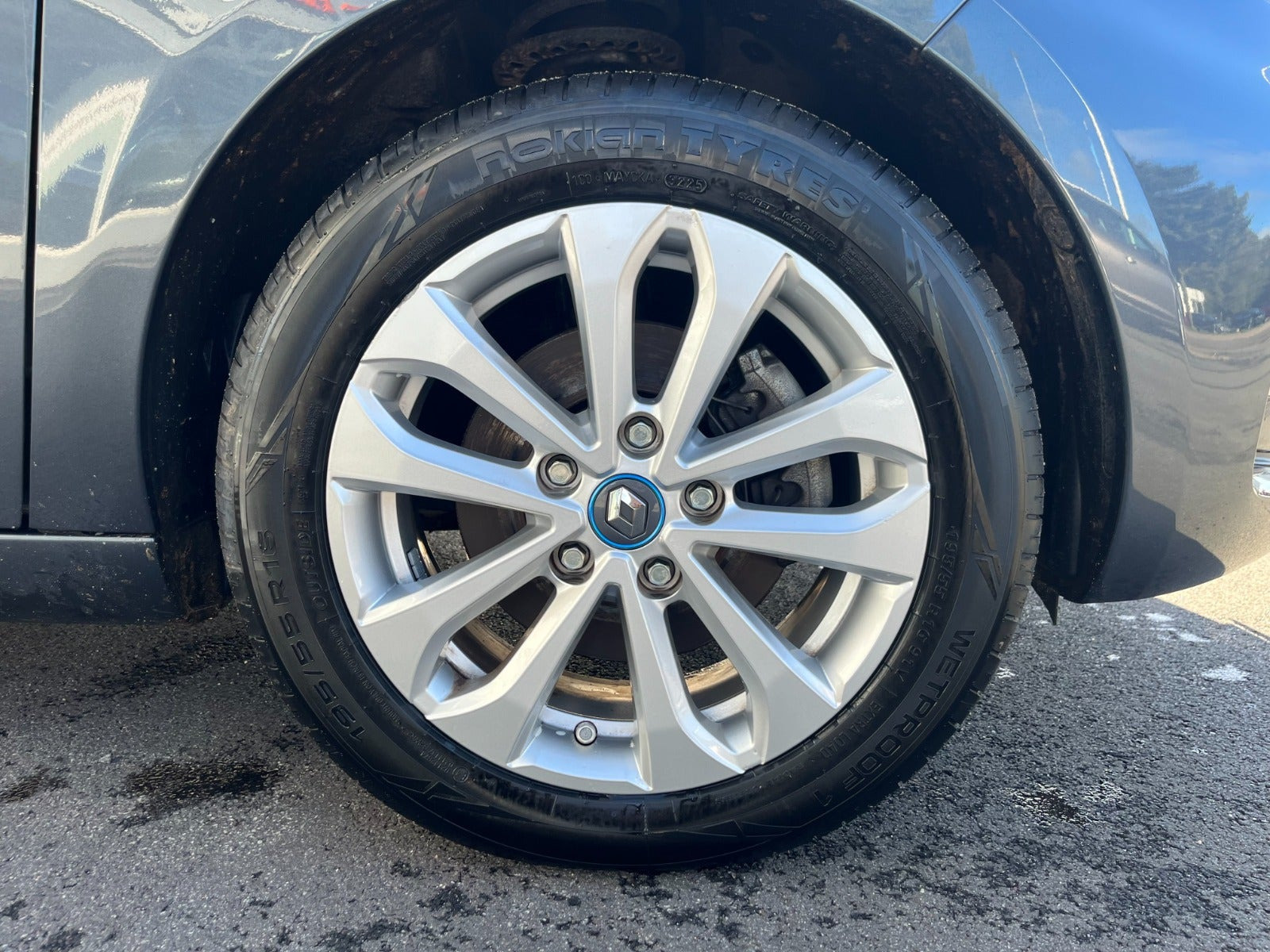 Hvid Renault Zoe fra 2020