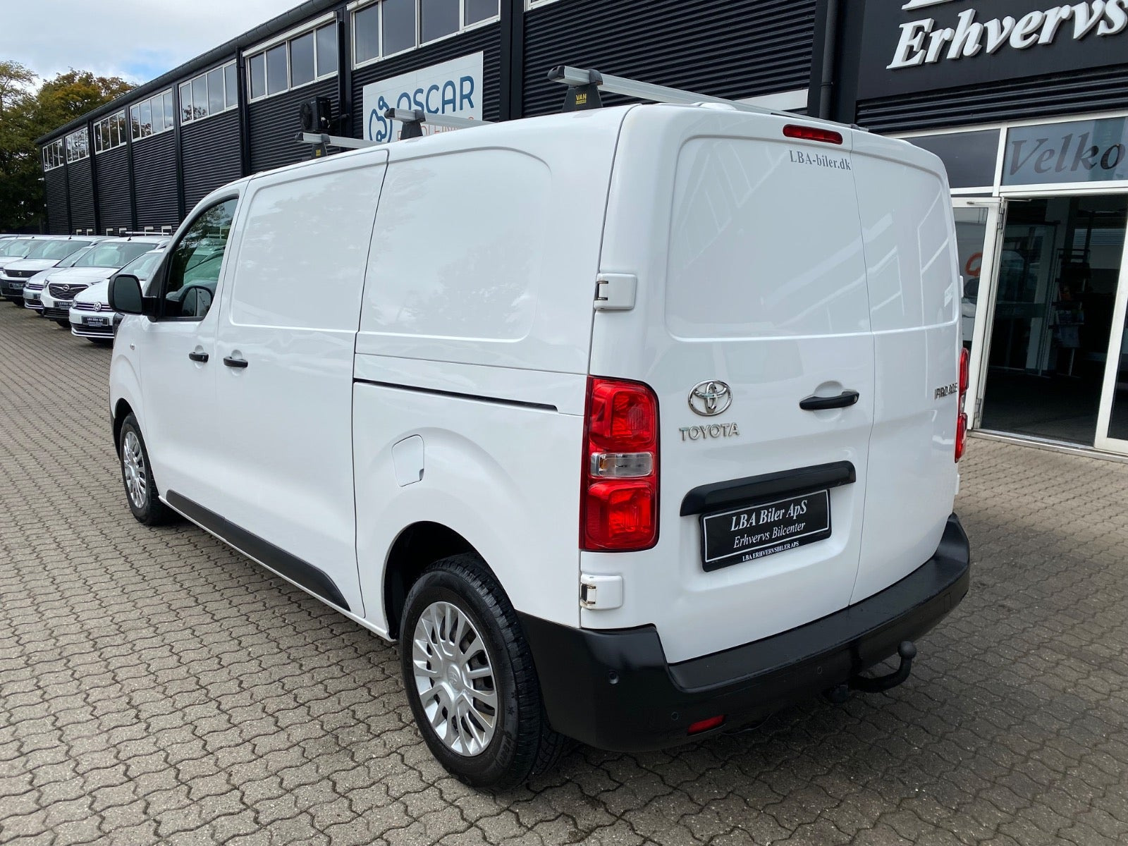 Hvid Toyota ProAce fra 2021
