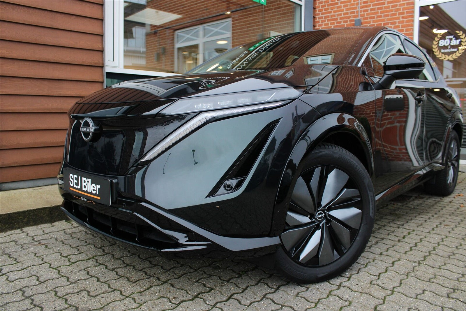 Grøn Nissan Ariya fra 2024