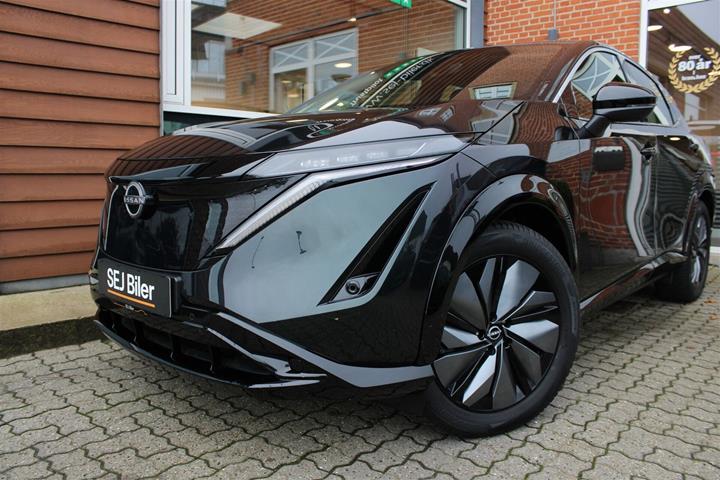 Grøn Nissan Ariya fra 2024