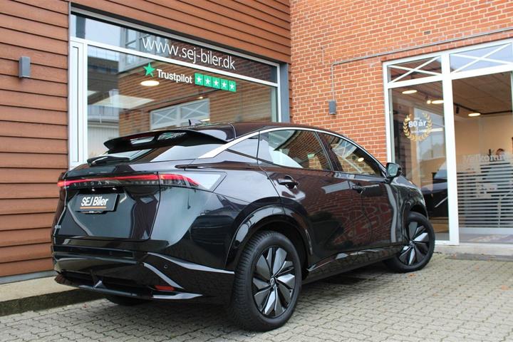 Grøn Nissan Ariya fra 2024