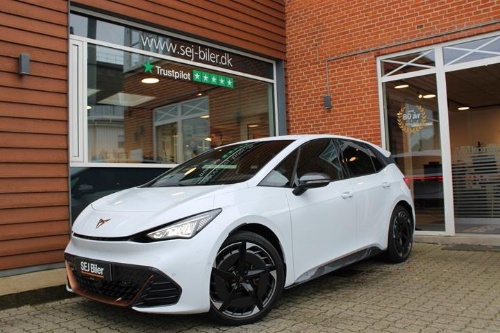 Hvid Cupra Born fra 2025