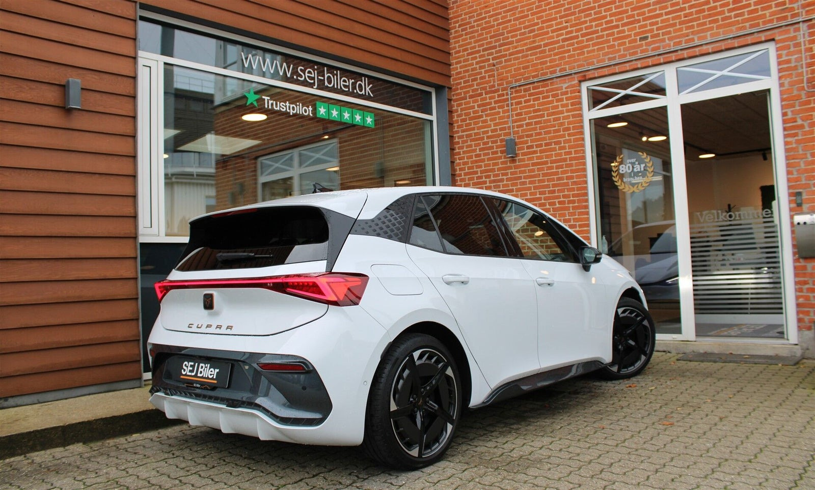 Hvid Cupra Born fra 2025