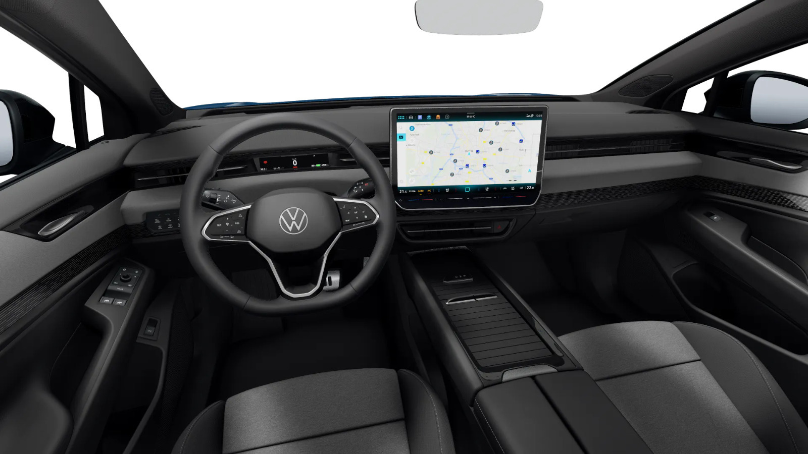 Blå VW ID.7 fra 2026