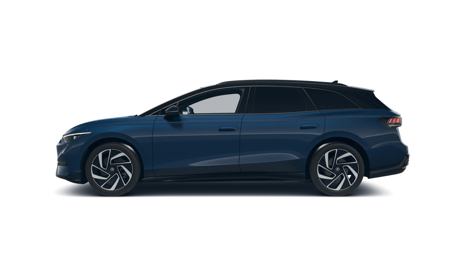 Blå VW ID.7 fra 2026