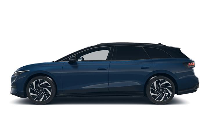 Blå VW ID.7 fra 2026