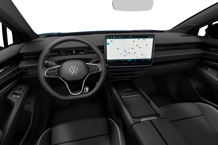 Blå VW ID.7 fra 2026