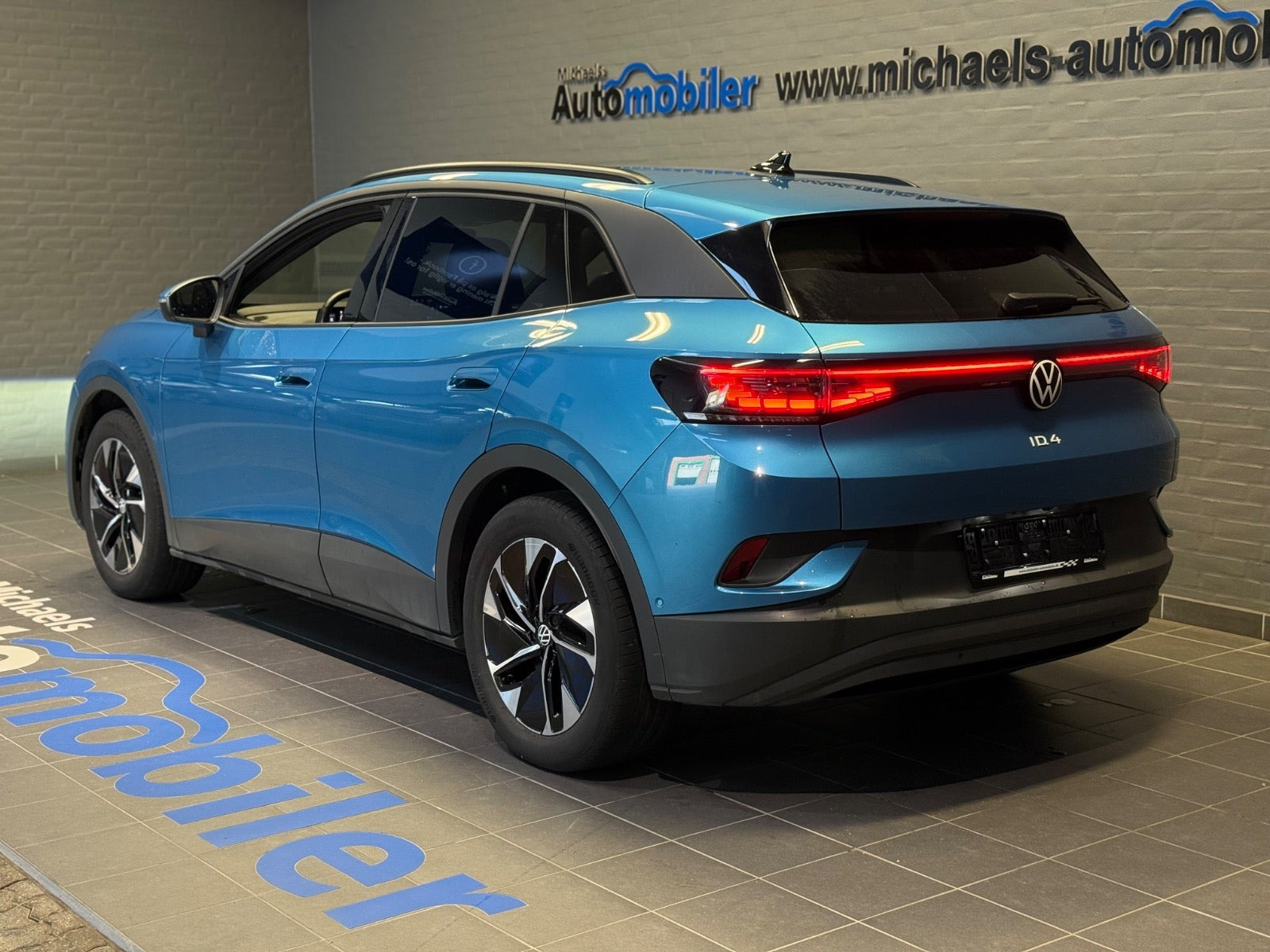 Blå VW ID.4 fra 2024