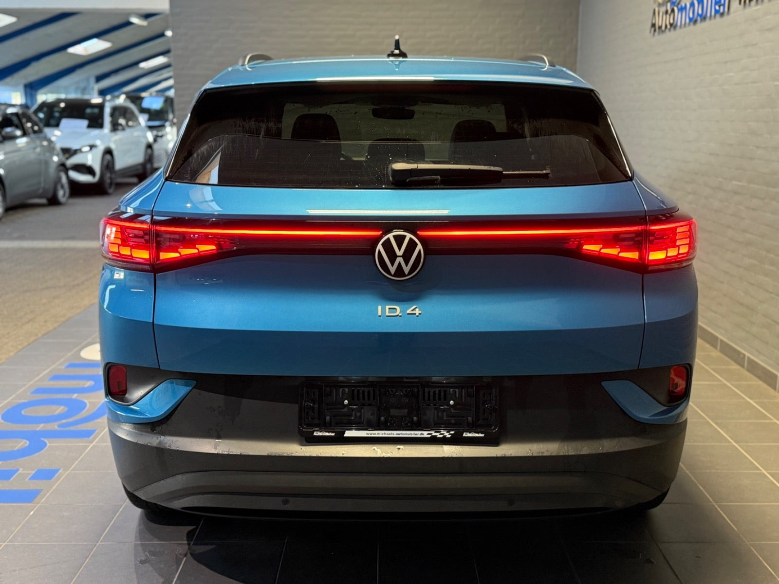 Blå VW ID.4 fra 2024
