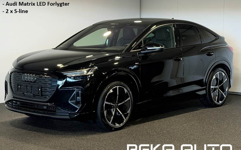 Audi Q4 e-tron 45 S-line Sportback