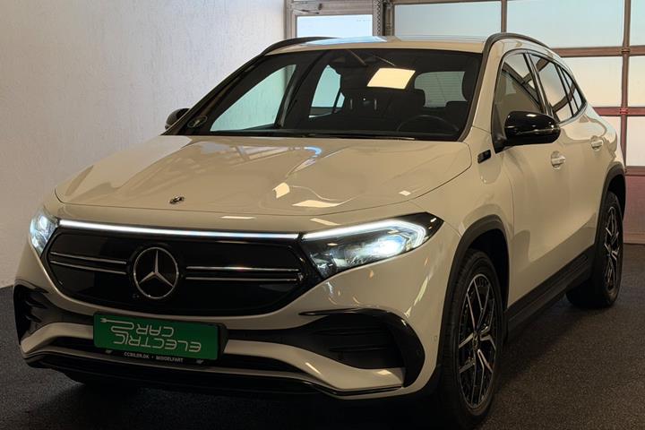 Hvid Mercedes EQA250 fra 2023