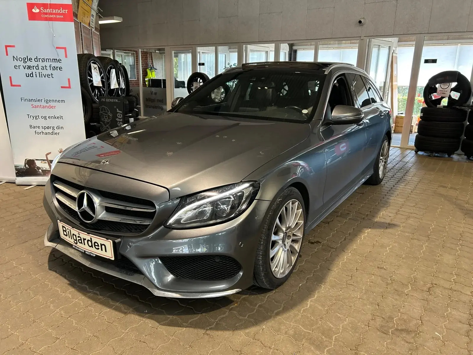 Mercedes C220 d 2,2 AMG Line stc. aut.