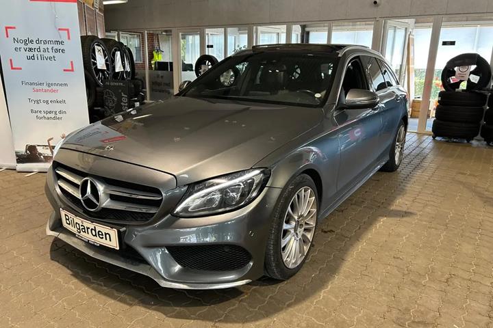 Sort Mercedes C220 d fra 2018